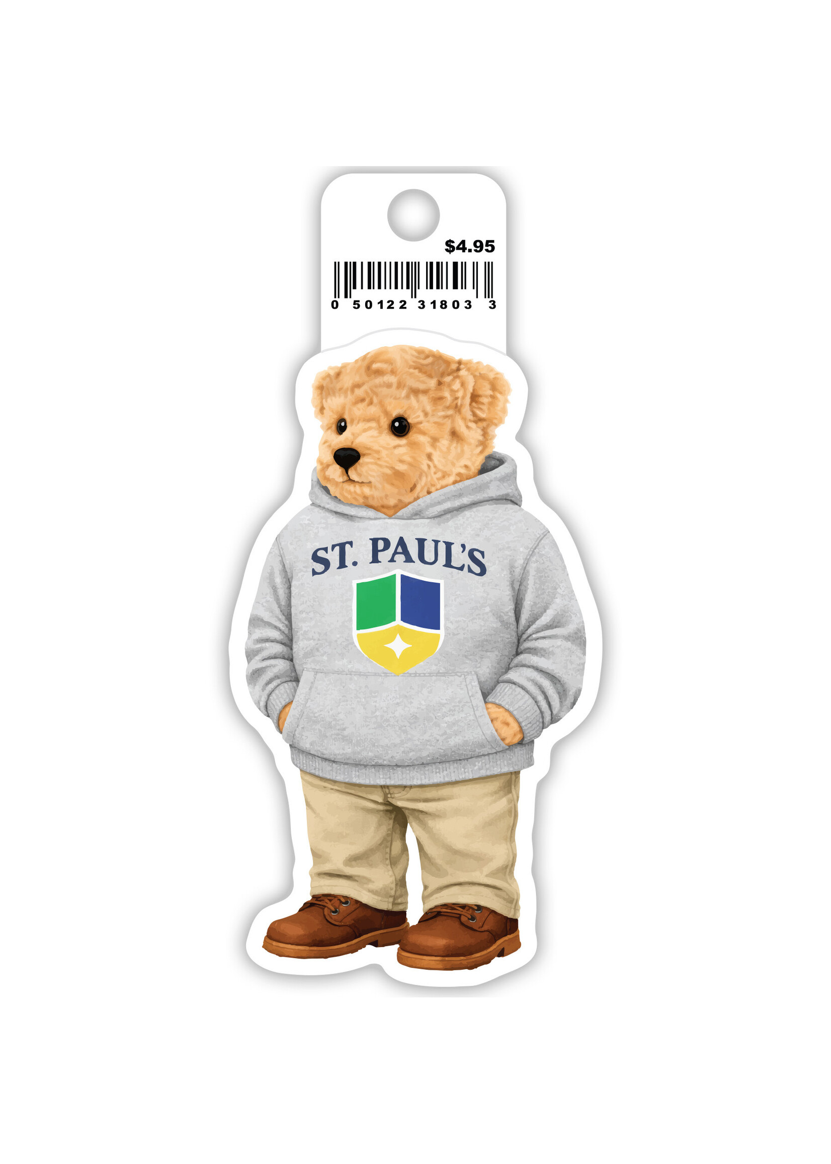Neil Vinyl Sticker Teddy Bear TSPS
