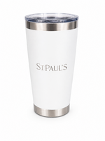 RFSJ Stainless Steel Tumbler 20 oz White TSPS