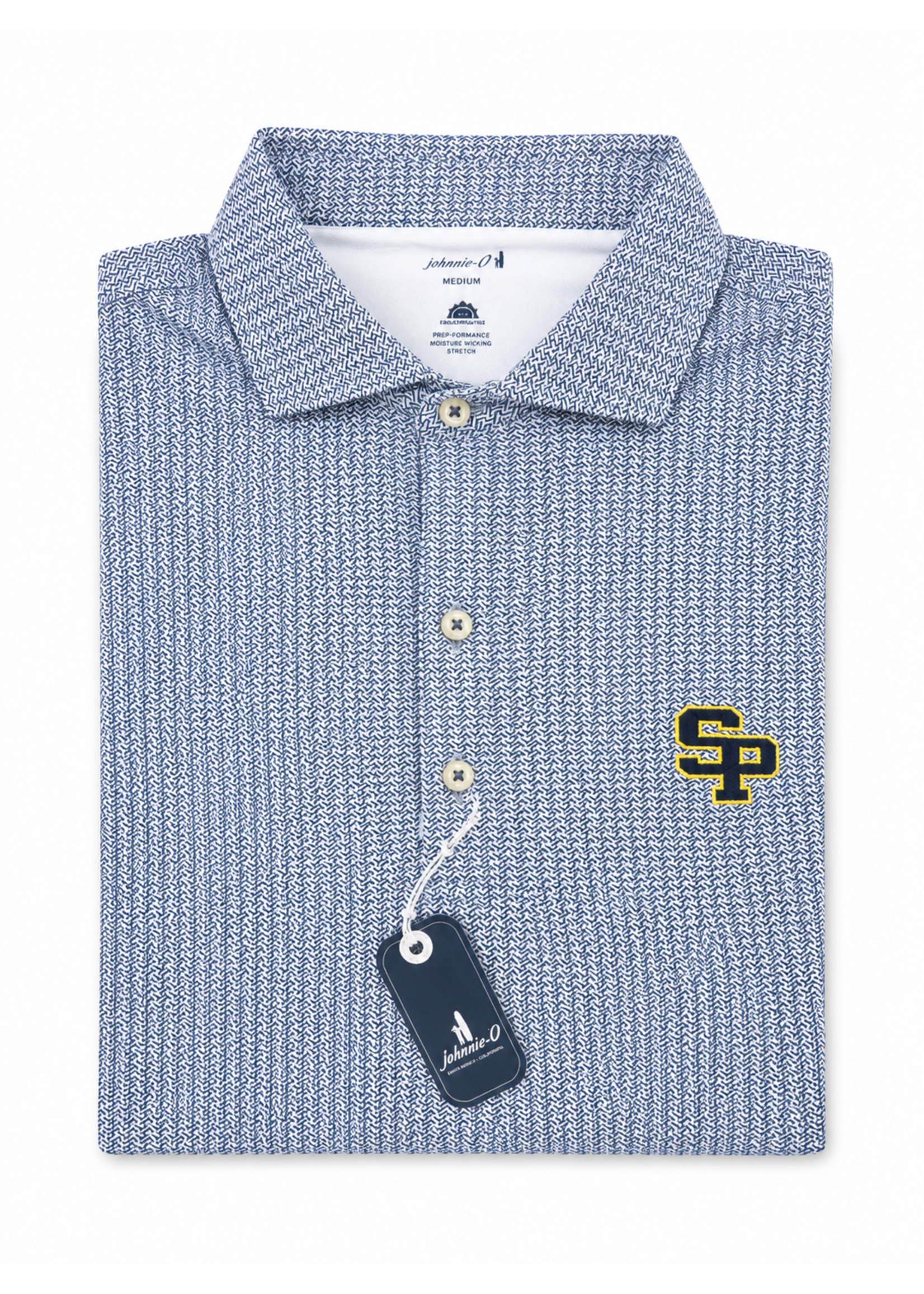 Johnnie-O Johnnie-O Perf Polo Crosslink Adult Navy SP