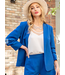 ee:some Classic Blazer with Pintuck Sleeves