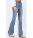 Judy Blue High Waist Destroyed Fit and Flare Jean