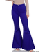 Plus High Rise Super Flare Color Denim Pants