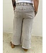 Mineral Wash Terry Wide Leg Pant