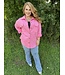 She+Sky Reg/Curvy Textured Button Front Shacket with Pockets