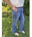 Reg/Curve High Waist Double Button Wide Leg Jean