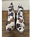 Very G Chisel Cow Pattern Bootie by Very G