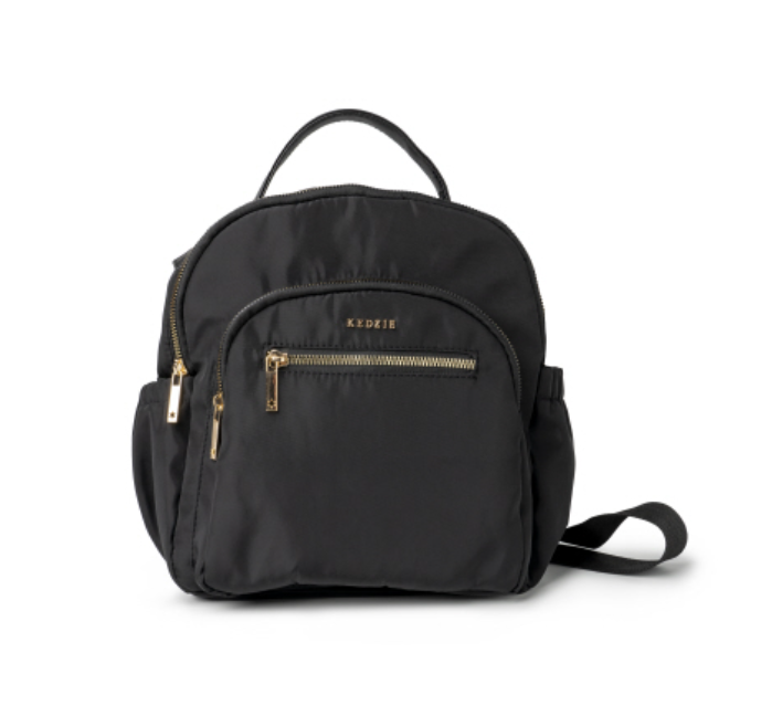 Kedzie Black Aire Convertible Backpack Gypsy River Apparel