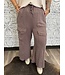 BLUMIN Textured Two Tone Cargo Pant with Drawstring Waist