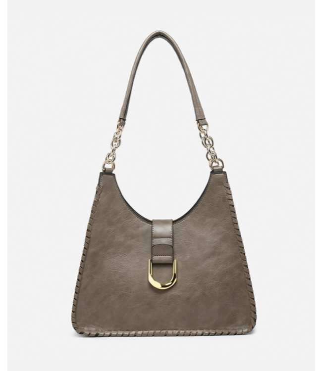 Jolie Whipstitch Shoulder Bag