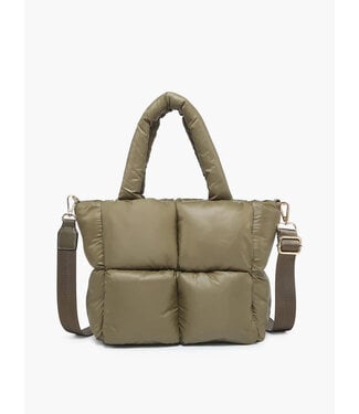 Jen & Co Brittany Puffer Satchel