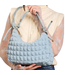 Nelly Quilted Puffy Shoulder Bag