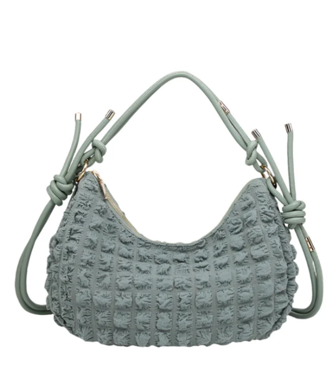 Nelly Quilted Puffy Shoulder Bag