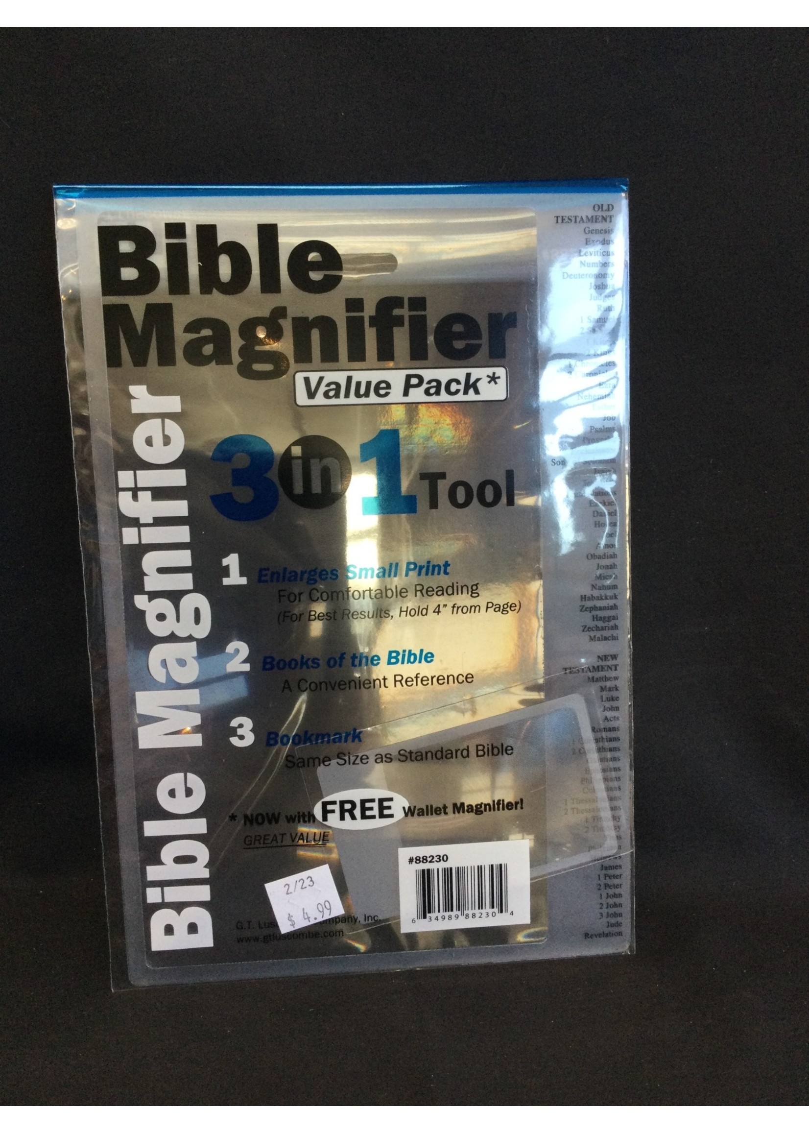 BIBLE MAGNIFIER VALUE PACK