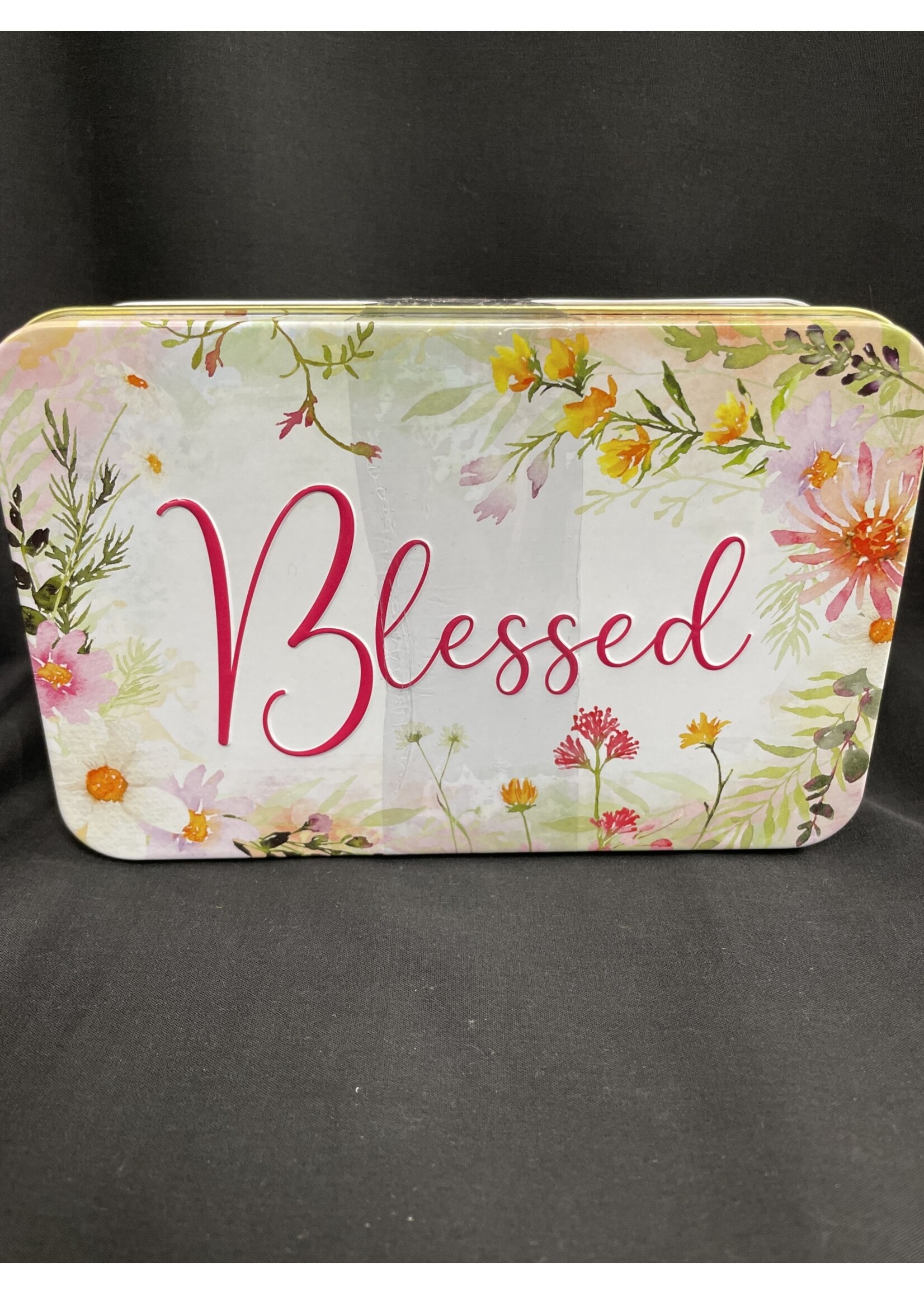 Blessed Tin with Strawberries & cream candies