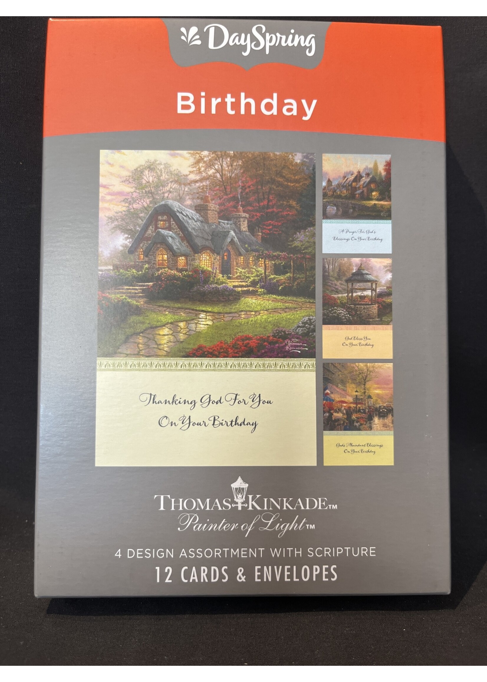 BOXED CD BIRTHDAY THOMAS KINKADE