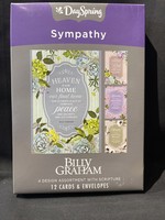 Card-Boxed-Sympathy-Billy Graham-KJV (Box Of 12)