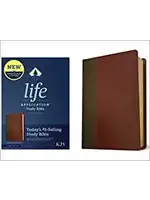 KJV Life Application Study Bible, Third Edition (LeatherLike, Brown/Mahogany, Red Letter)