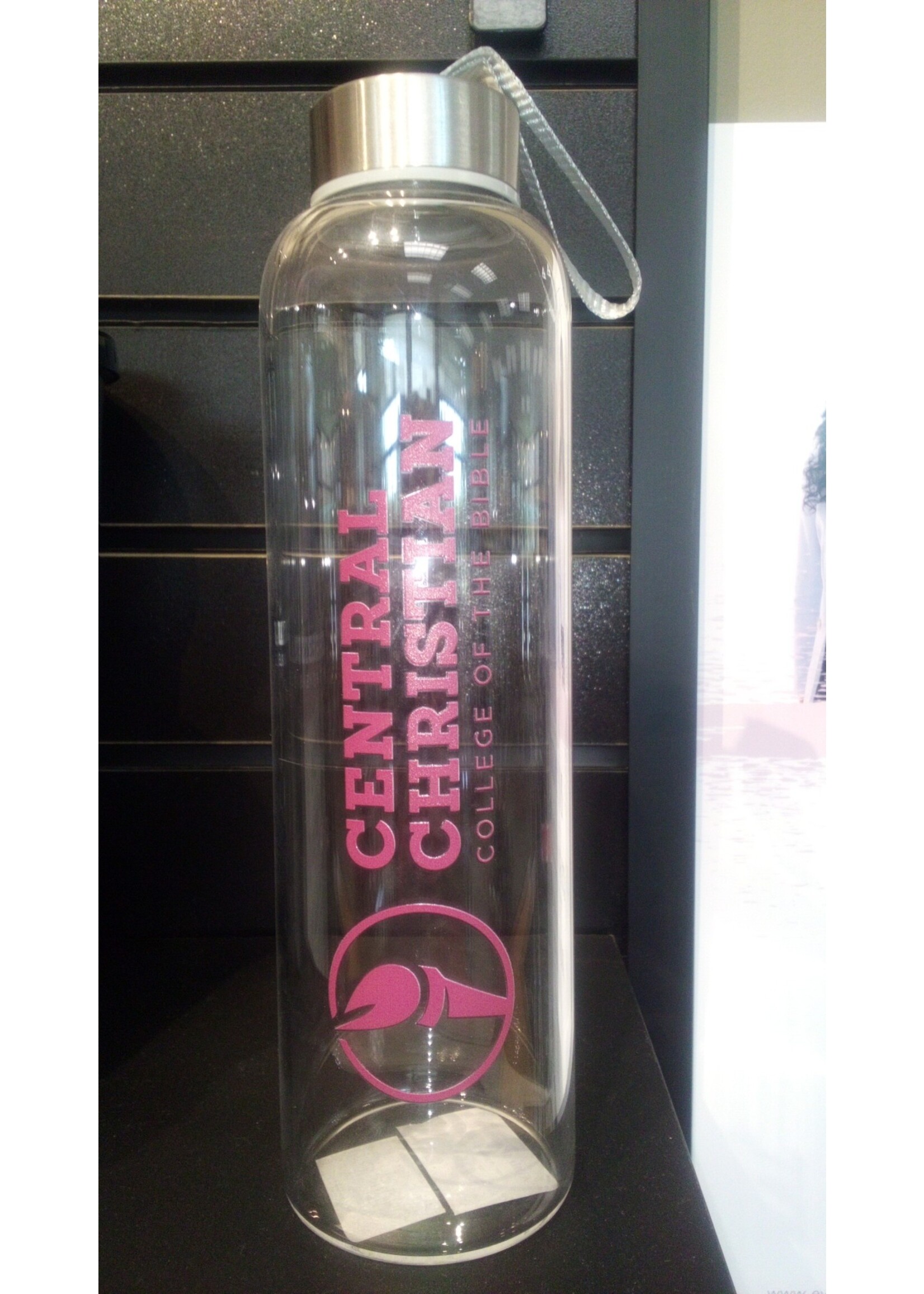 CENTRAL GLASS WATER BOTTLE