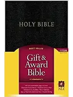 NLT2 Gift & Award Bible-Blk Imit
