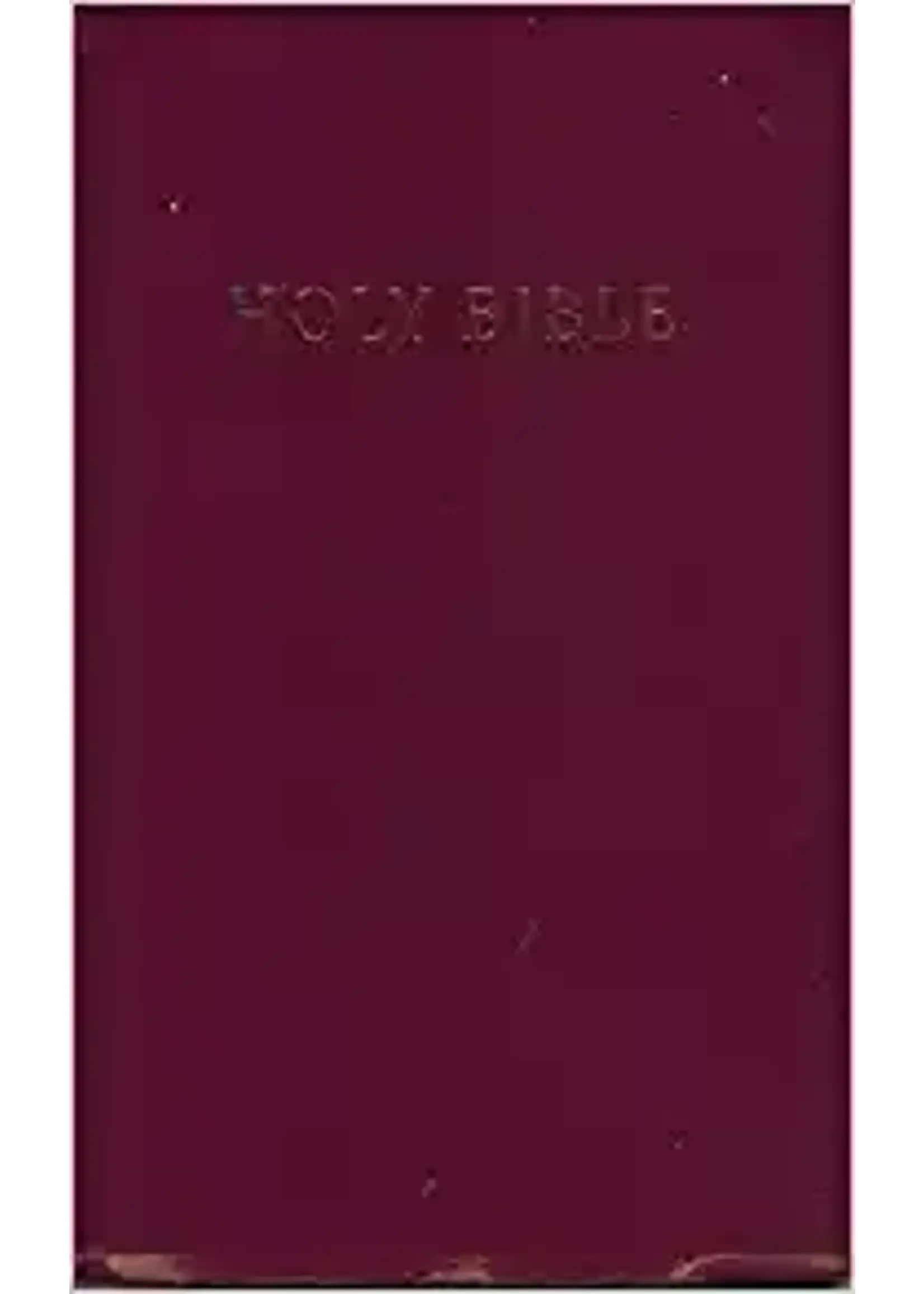 Gift and Award Bible NLT (Imitation Leather, Burgundy/maroon, Red Letter)