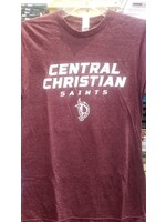 athletic tee burgundy 3x