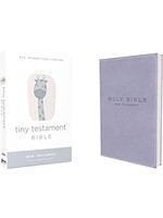 NIV Tiny New Testament Bible (Comfort Print)- Blue Leathersoft