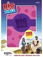 NKJV Big Picture Interactive Bible, Purple/Pink Polka Dot LeatherTouch