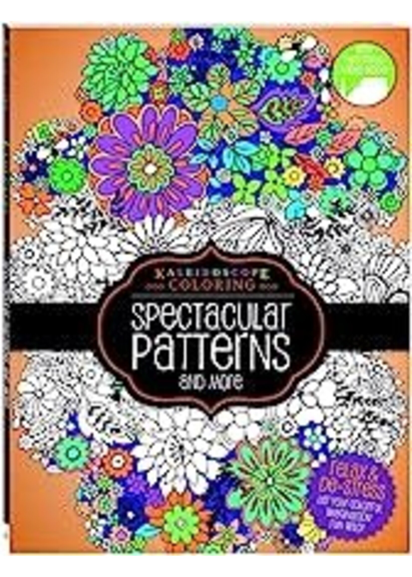 Coloring Book-Spectacular Patterns And More