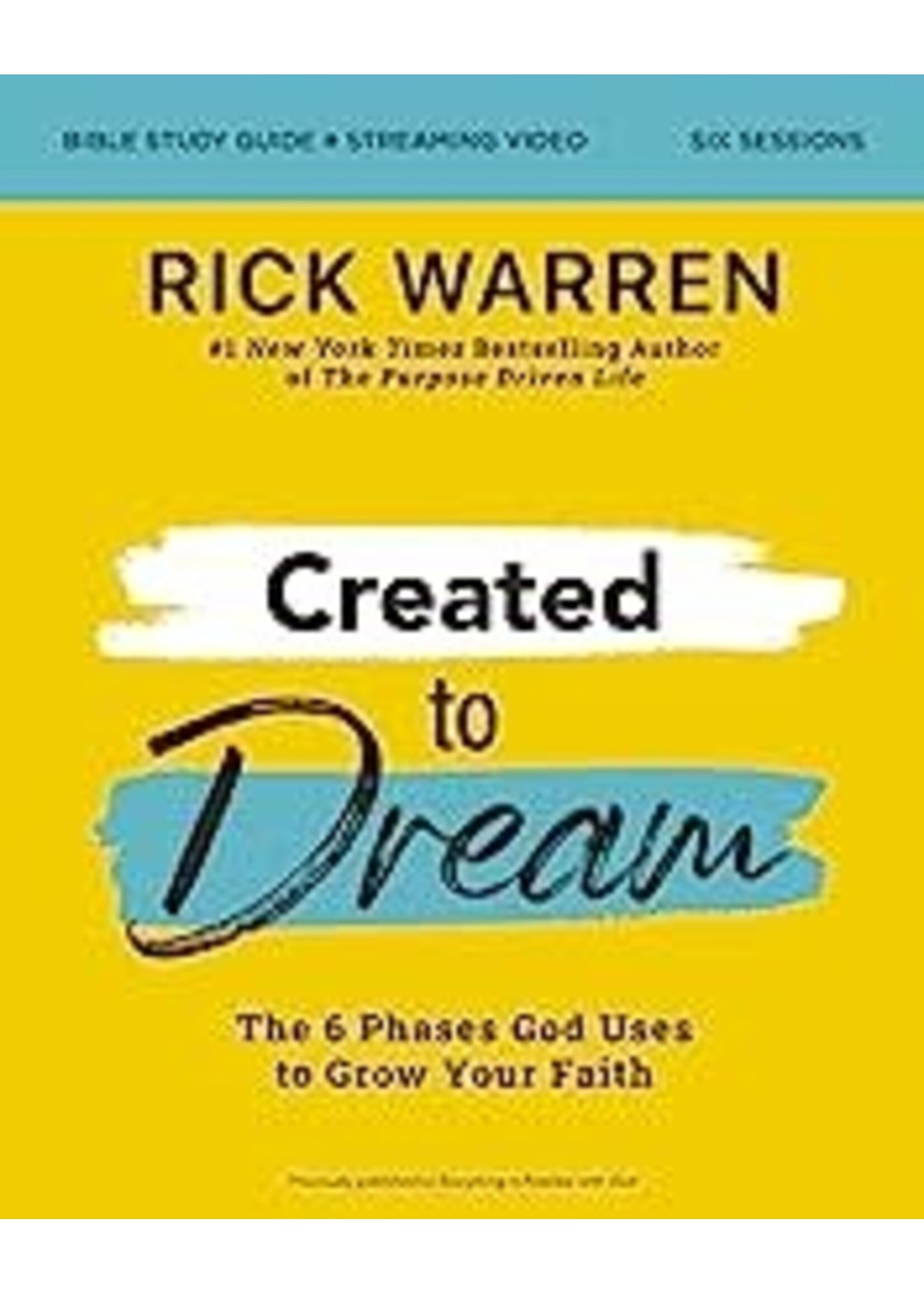 Created to Dream Study Guide