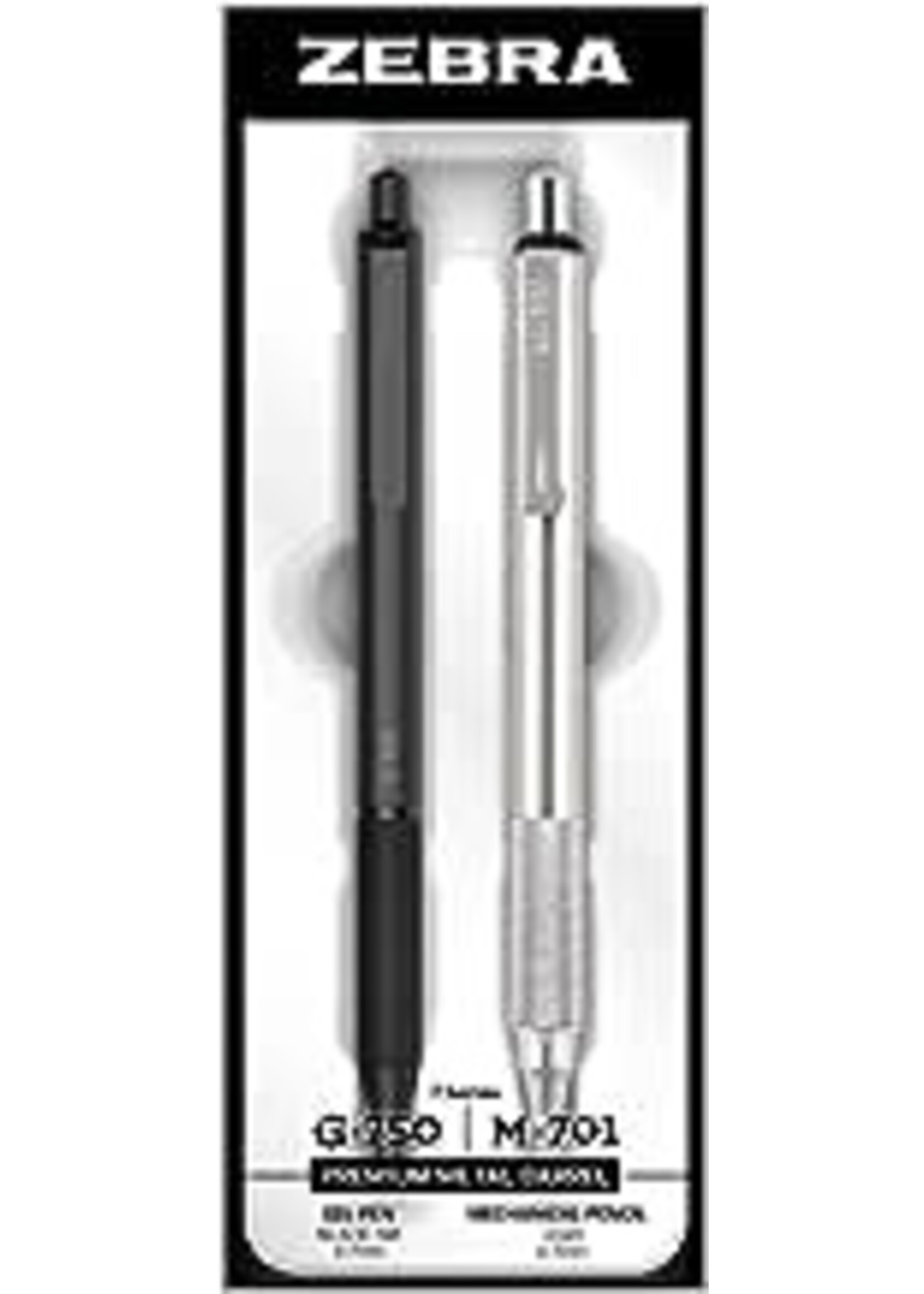 Zebra Premium Metal Gel Pen/Pencil Set