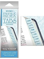 Bible Tab-Verse Finders-Horizontal-Thin Pack-Soft Blue Damask