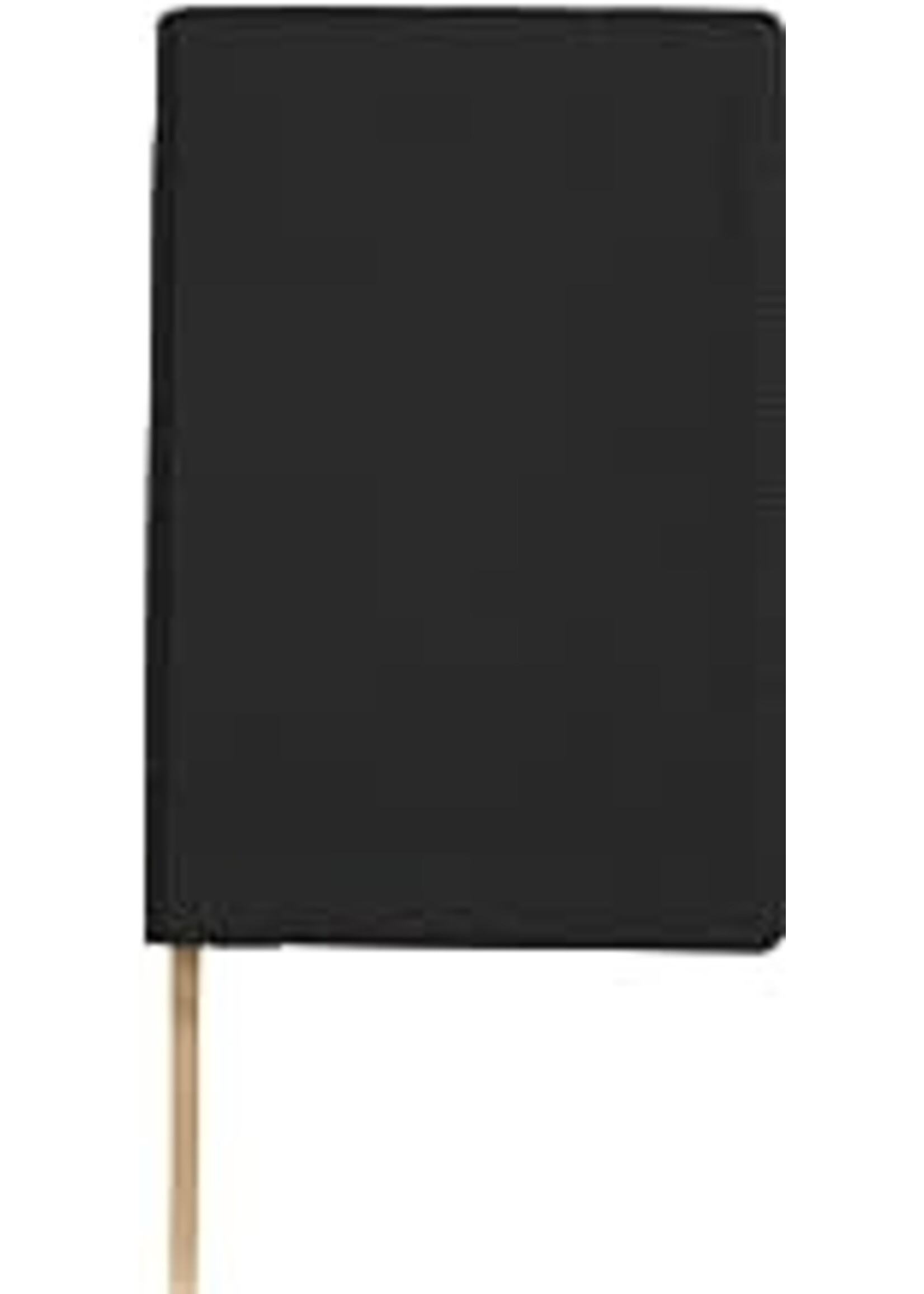 LSB 2 Column Verse- by - Verse Paste-Down Black Faux Leather