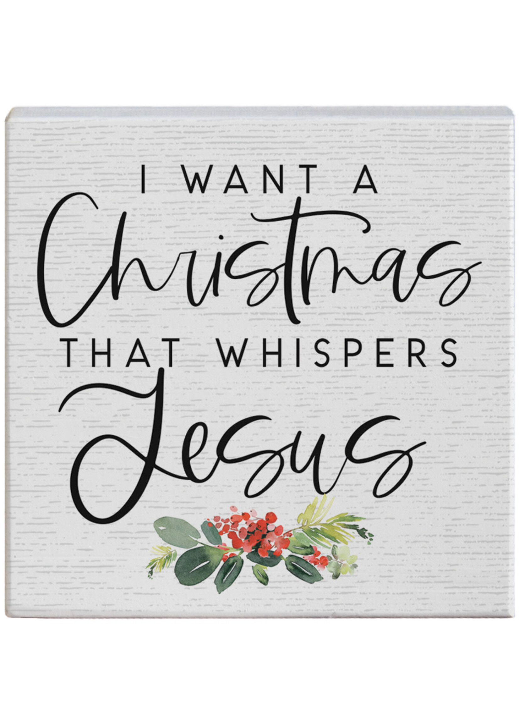 Christmas Whispers Jesus