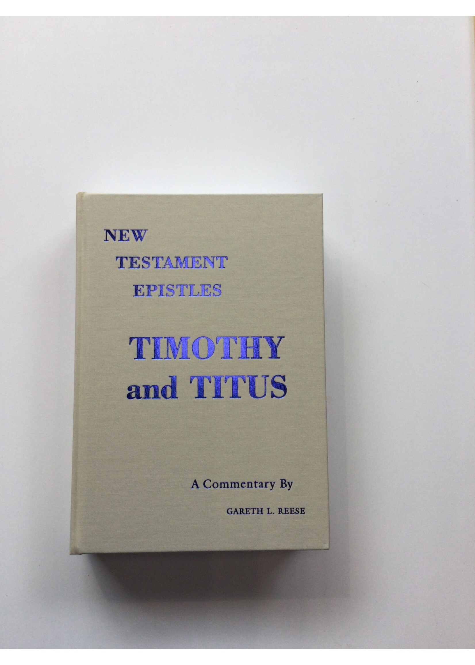 TIMOTHY & TITUS