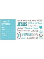 Offering Envelope-Names Of Jesus (Pack Of 100)