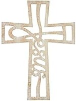 Wall Cross-Jesus (16"H)