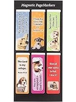 Bookmark-Pagemarker-Magnetic-Dogs/God's Own (Set Of 6)