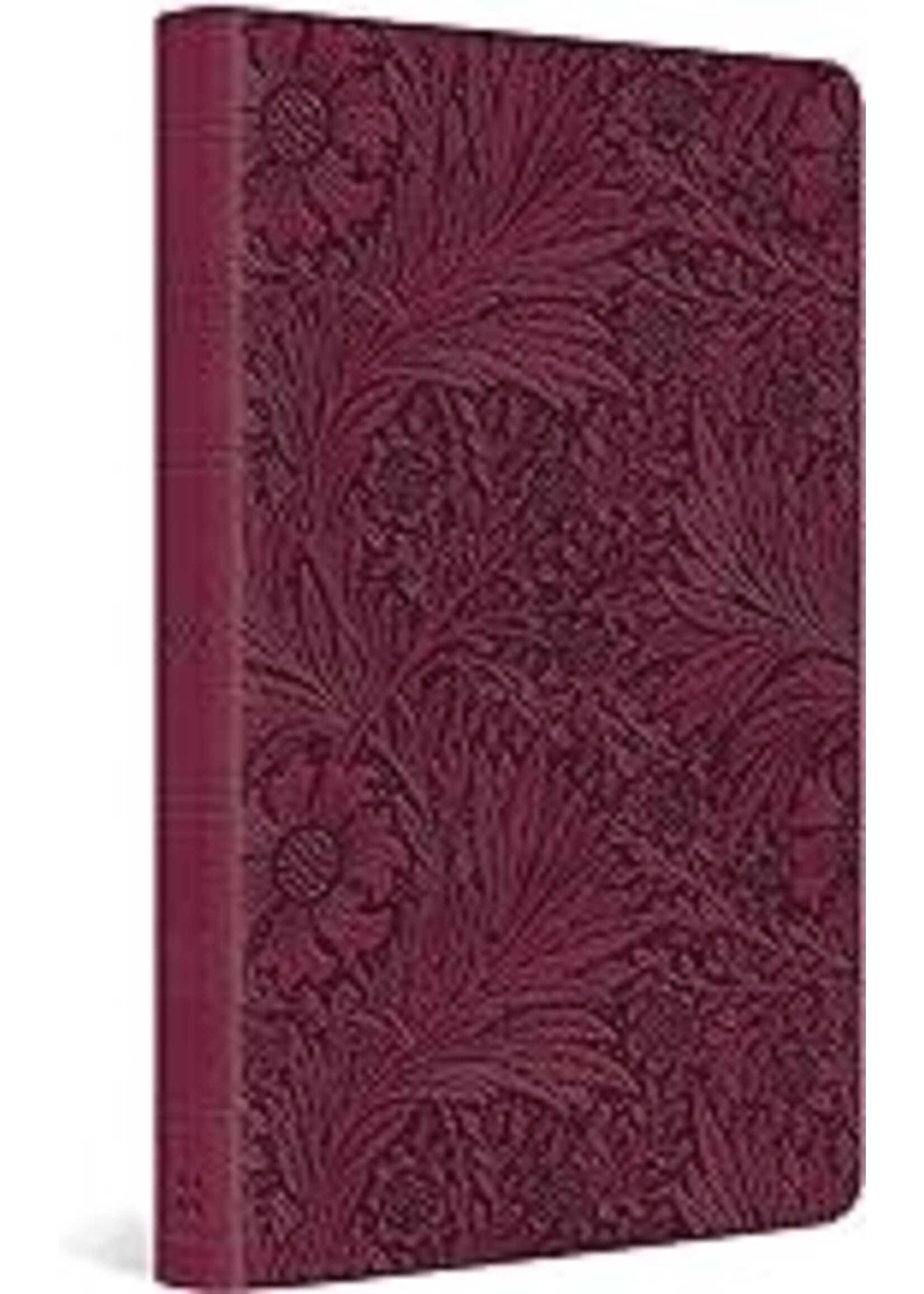 ESV Large Print Value Thinline Bible  Raspberry Floral Design