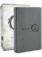 NLT Jesus-Centered Bible Charcoal Imitation Leather