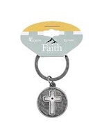 Faith Cross Keyring