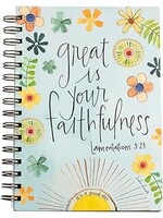 Journal-Wirebound-Great Is Your Faithfulness (8.5" x 6.5")