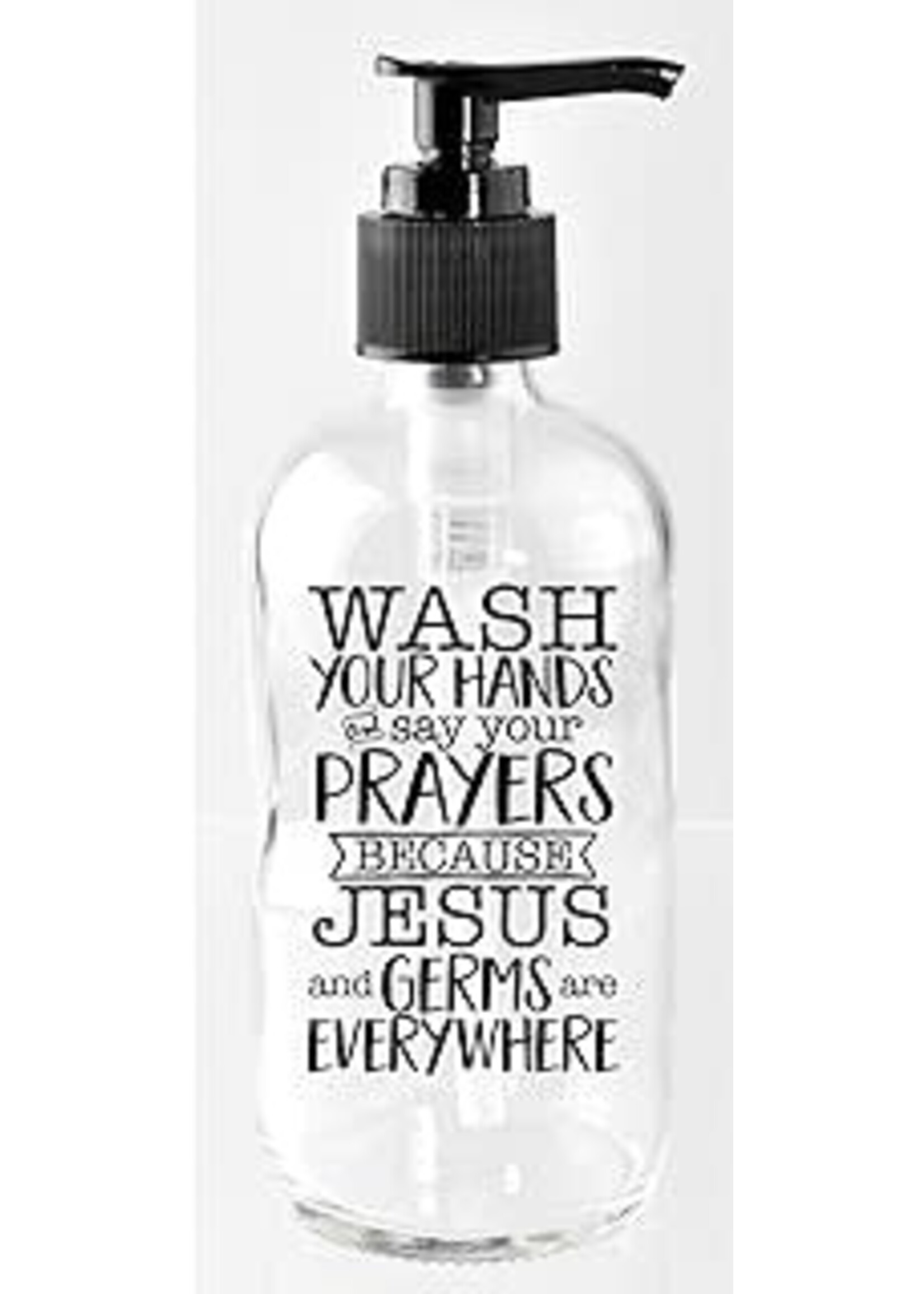Soap Dispenser-Everyday Moments-Wash Your Hands (8 Oz)