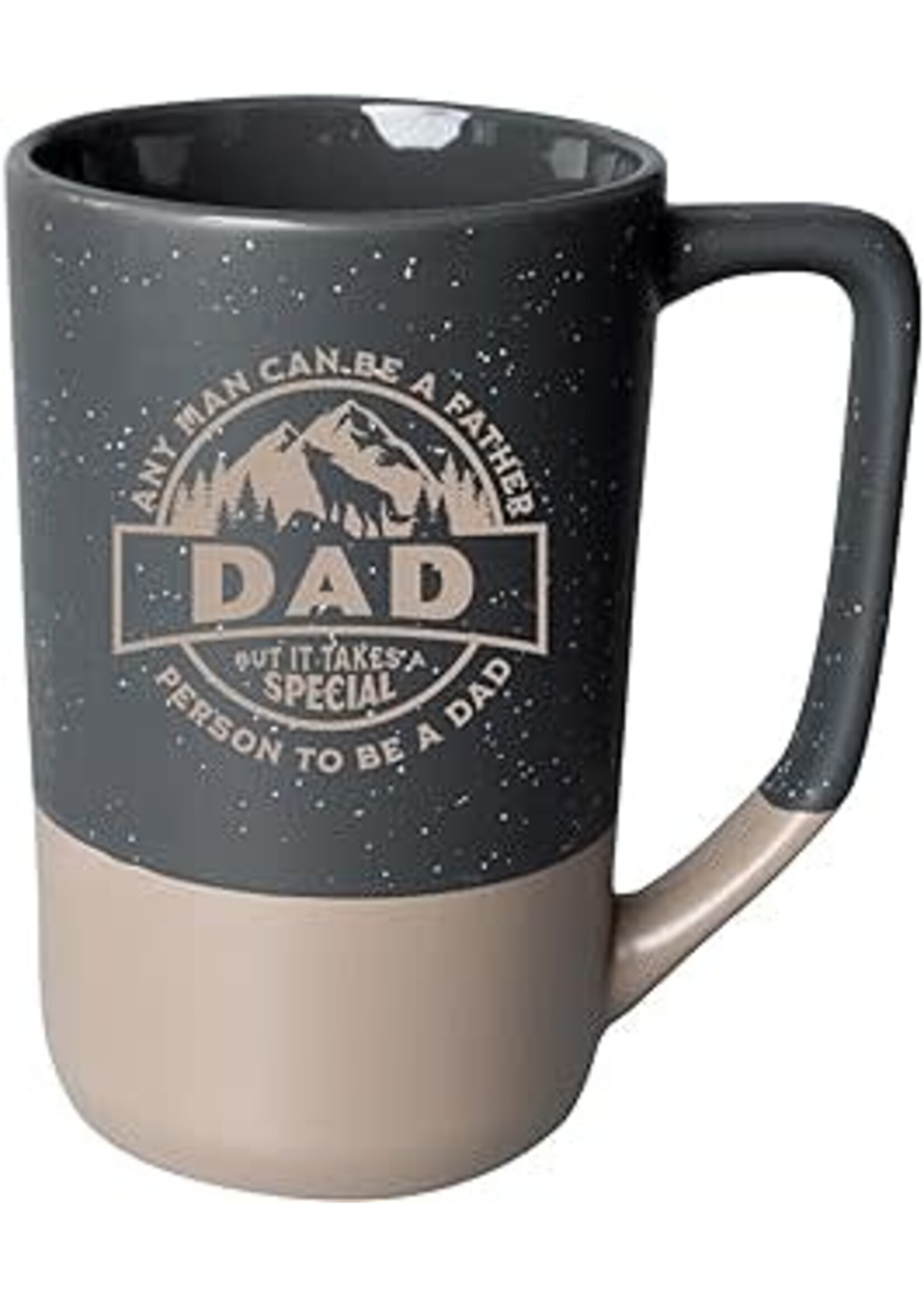 Designer Mugs-Pebble-Any Man Can Be A Father