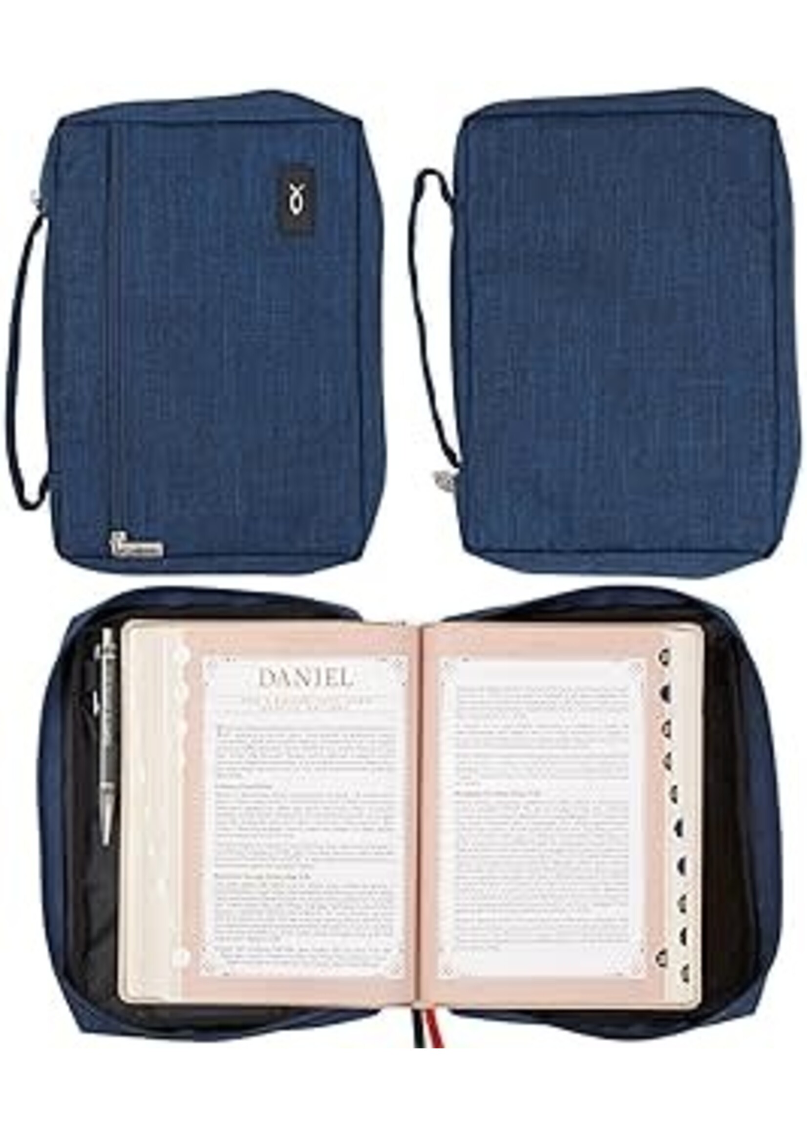 Bible Cover Blue XL