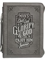 Bible Cover Man's Chief End LG