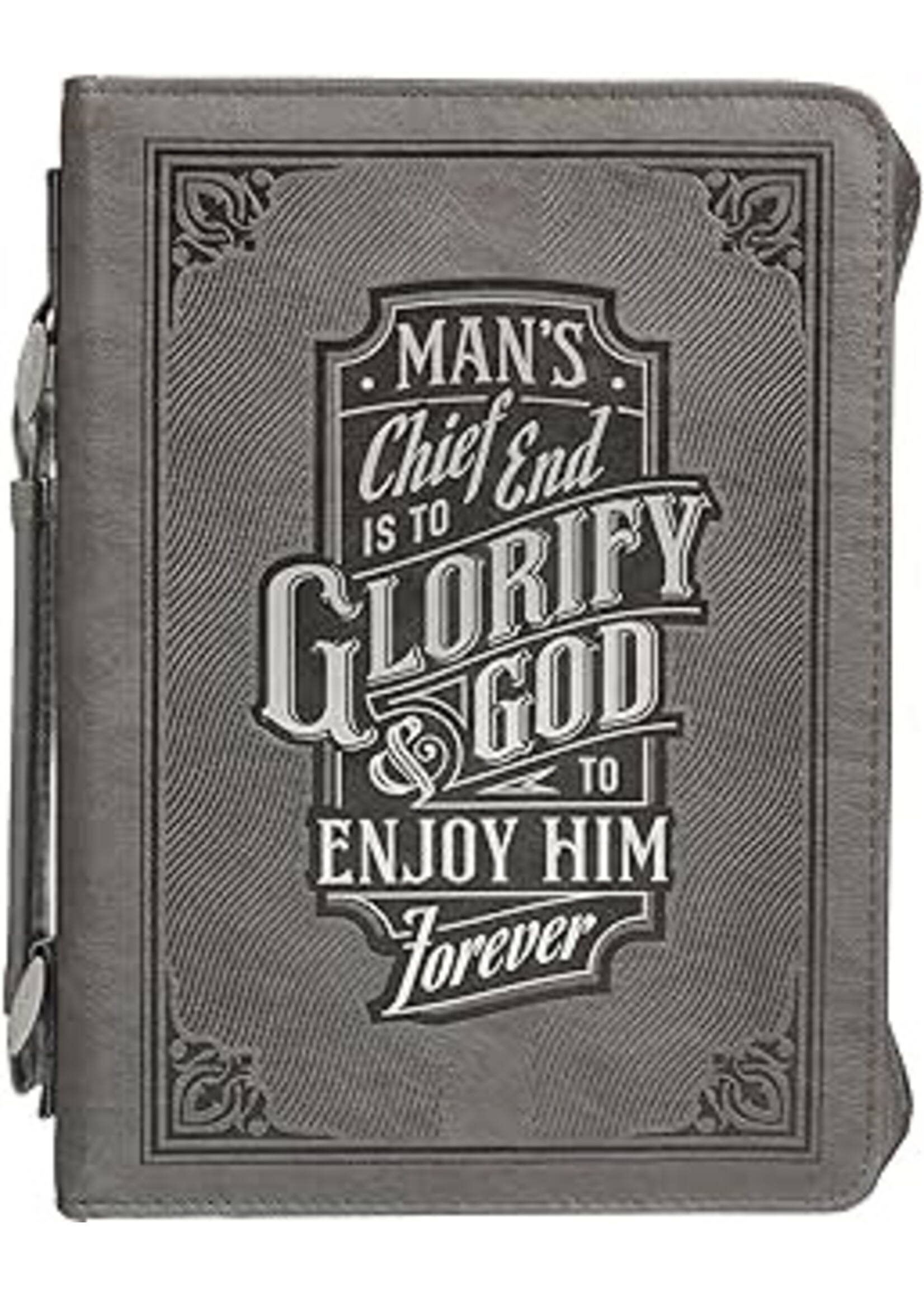 Bible Cover Man's Chief End LG