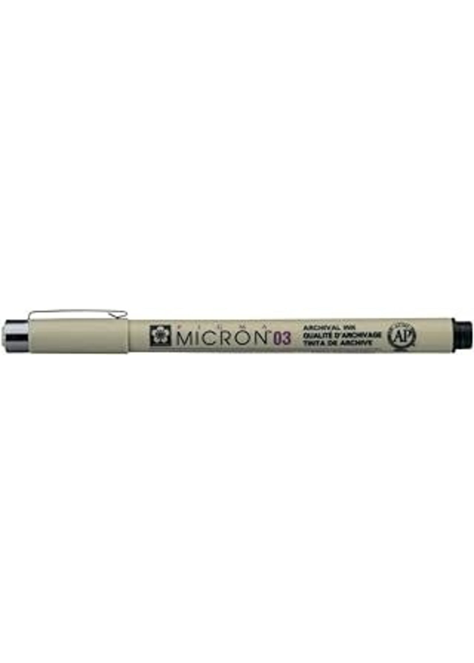 Pen-Pigma Micron (03) MED Point Bible Note Pen-Black