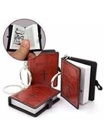 Keychain-Smallest Bible XL-Brown