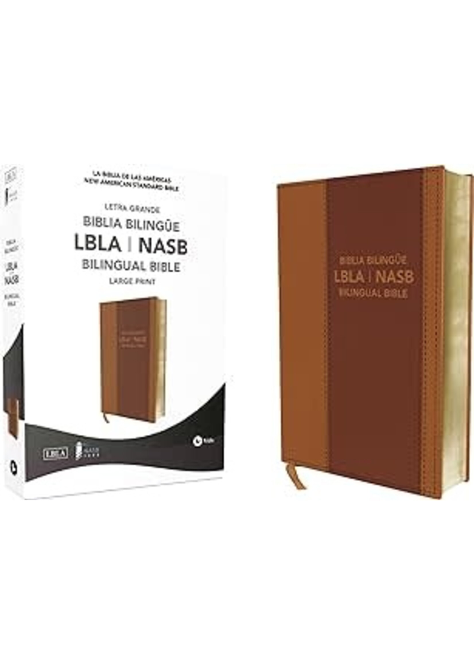 Span-LBLA/NASB Bilingual Bible-Leathersoft