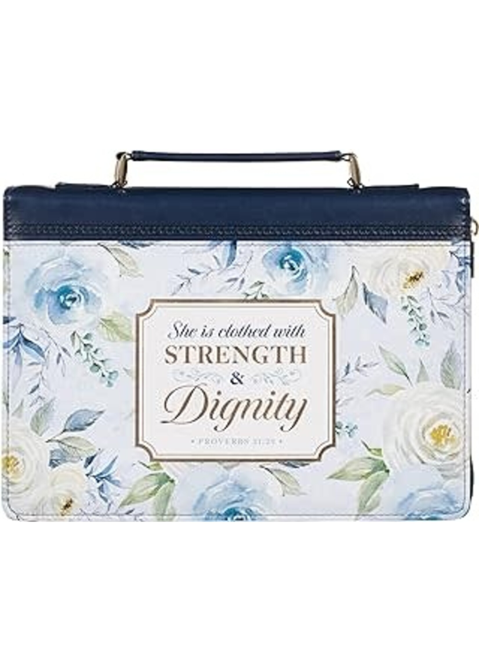 Bible Cover: Strength and Dignity Medium